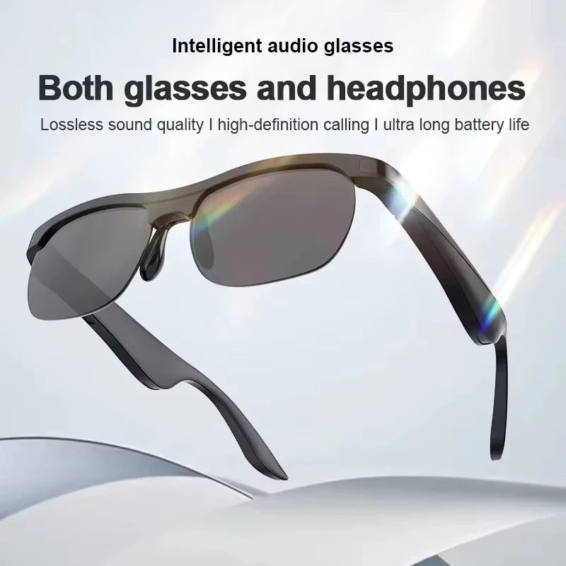 Smart Bluetooth Audio Glasses – Calls, Music & Voice Control