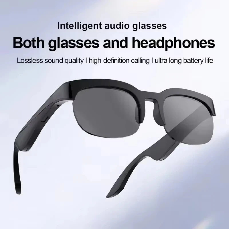 Smart Bluetooth Audio Glasses – Calls, Music & Voice Control