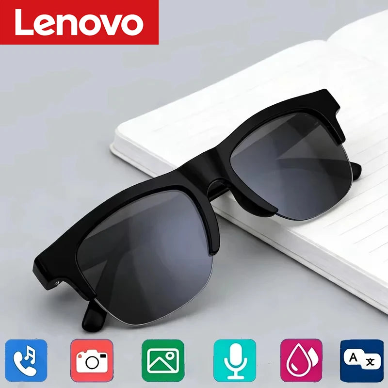 Black Color AI Smart Camera Glasses 8K – Bluetooth Audio & Calls