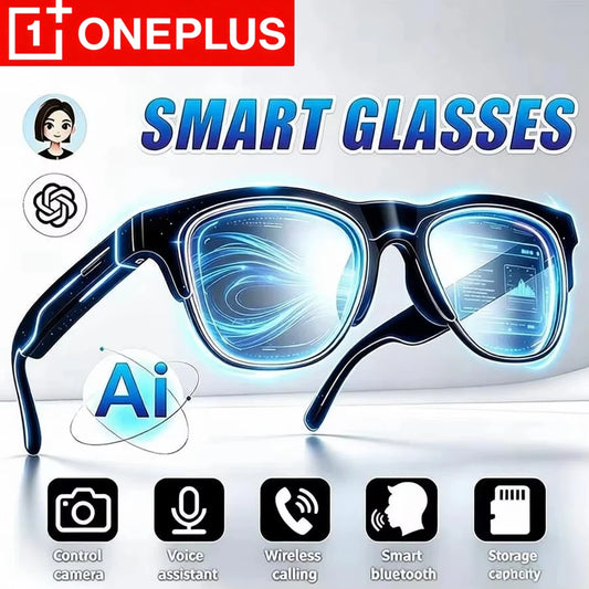 Smart Bluetooth Audio Glasses – Calls, Music & Voice Control