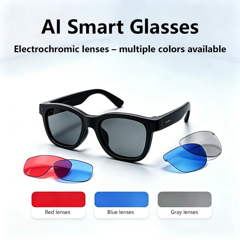 Smart Bluetooth Camera Glasses With HD Video & Audio