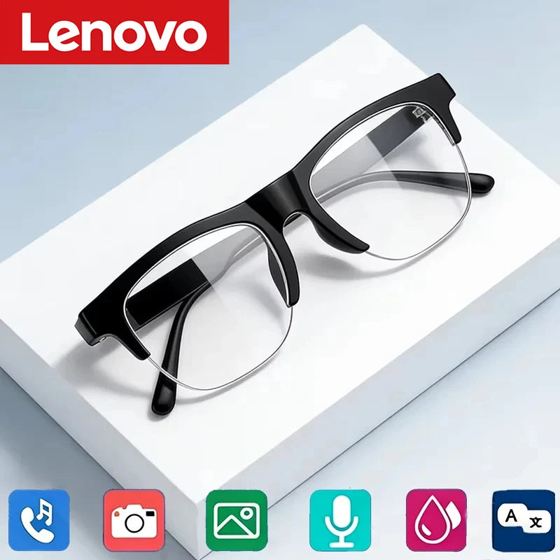 Transparent Color AI Smart Camera Glasses 8K – Bluetooth Audio & Calls